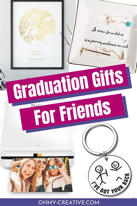 Graduation Gift Ideas For Friends - Oh My Creative