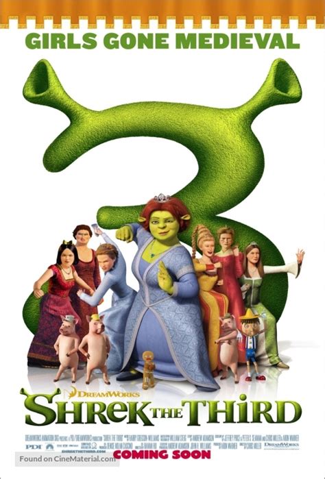 Shrek The Third Movie Poster