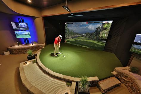 High-Tech Golf Simulators for Your Home - Mansion Global