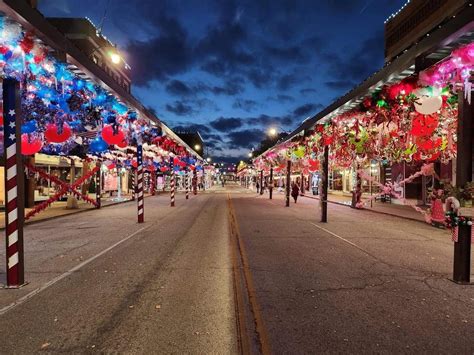 Drive the Route, Cruise the Chute! Visit downtown Sapulpa and see the Route 66 Christmas Chute