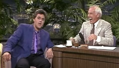 Jay Leno on The Tonight Show Starring Johnny Carson Talking About Being ...