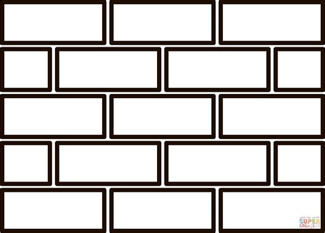 Brick Wall Coloring Page Pared De Ladrillo Para Colorear Clipart | Porn Sex Picture