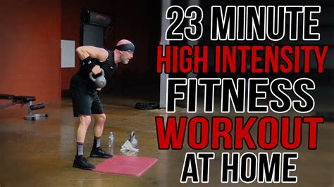 23 Minute High Intensity Fitness Workout at Home - Team Duwe Fitness