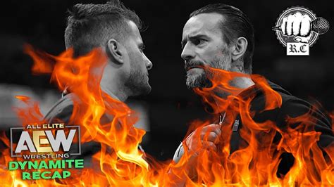 MASTERCLASS CM PUNK vs MJF - AEW Dynamite Recap du 24 Novembre 2021 ...