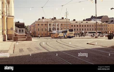 Side of the market square in Helsinki Stock Photo - Alamy