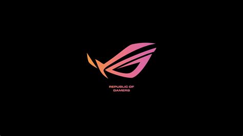 Asus ROG Logo 4K Wallpaper