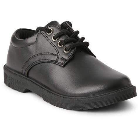 Brilliant Basics Kids Lace Up School Shoes - Black | BIG W