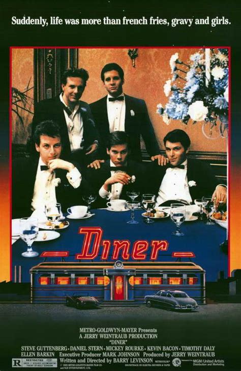 Diner Movie Posters From Movie Poster Shop