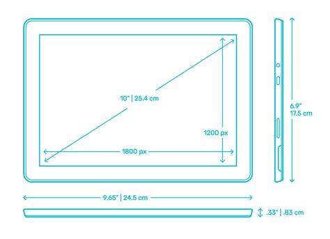 Microsoft Surface Go Dimensions & Drawings | Dimensions.Guide