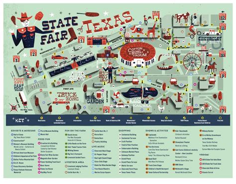 Texas State Fair Parking Map - Printable Maps