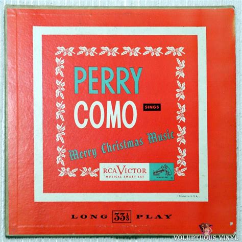 Perry Como ‎– Perry Como Sings Merry Christmas Music (1951) Vinyl, 10", Album – Voluptuous Vinyl ...