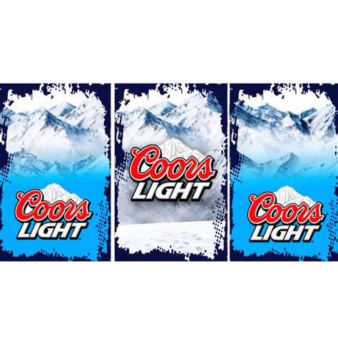 Coors Light Fridge | Custom Wrapped Fridges Canada | – Custom Fridge Wraps