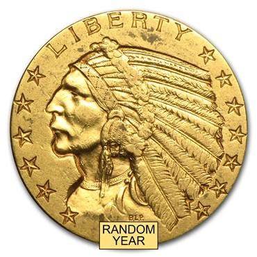 Indian $5 Gold Coin Values - Coin Price Guide