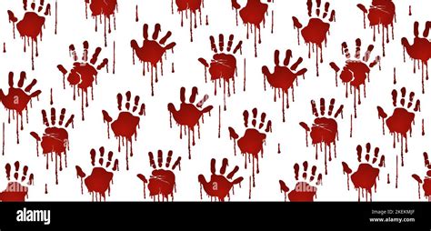 Bloody Handprint Wallpaper