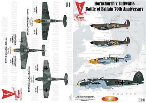 Hornchurch vs. Luftwaffe Decal Review by Glen Porter (Southern Expo 1/72)