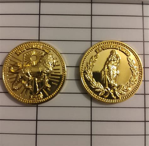 John Wick Coin, Replica Movie Prop. Approximately the size of a US ...