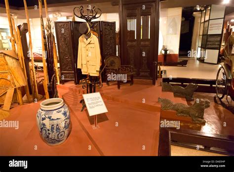 Exhibits in the Ho Chi Minh Museum in Hanoi, Vietnam Stock Photo - Alamy