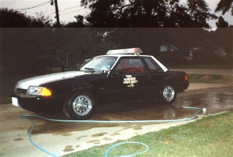 1987-1990 Ford Police Package Mustangs