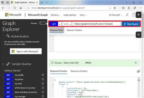 Usar la API de Microsoft Graph - Microsoft Graph | Microsoft Learn