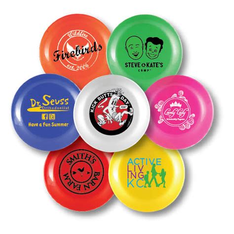 Flying Disc - 9" with Custom Logo | InkHead.com