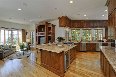 small home eat in kitchen dining room open floor plan - Yahoo Image ...