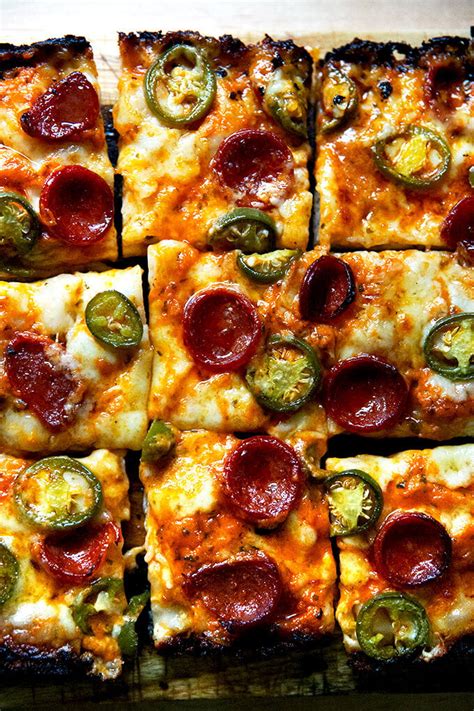 Detroit Style Pizza Recipe (Yeast & Sourdough) | Alexandra's Kitchen