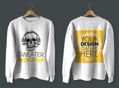 Sweater Mockup by Sadik Hossain on Dribbble