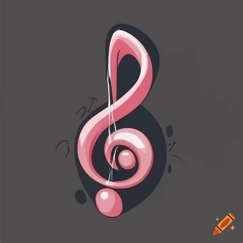 Cartoon logo with music instruments and text 'musique ? oui'