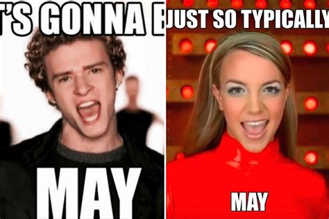 Britney Spears' fans replace Justin Timberlake's 'It's Gonna Be May ...