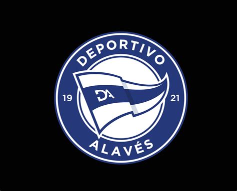 Deportivo Alaves Club Symbol Logo La Liga Spain Football Abstract ...