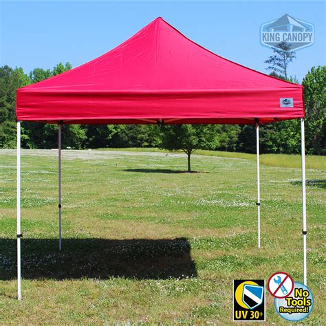 King Canopy FESTIVAL 10X10 Instant Pop Up Tent w/ RED Cover - Walmart.com - Walmart.com