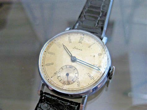 VINTAGE AND RARE Stowa Watch Co 33 mm Calatrava German Made Wristwatch ...