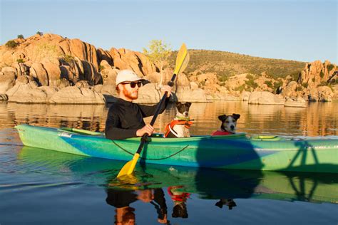 Kayaking Watson Lake