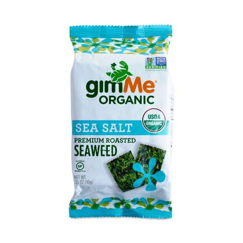 Organic Roasted Seaweed Snack by gimMe - Thrive Market