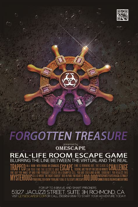 OMESCAPE - Real Room Escape Game Theme #3 Forgotten Treasure | Escape ...