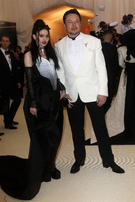 Elon Musk & Grimes’ Met Gala Debut & Her Tesla Choker Necklace ...