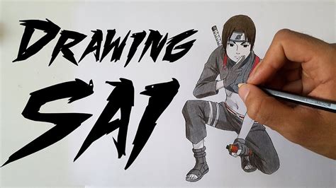 Drawing Sai From Naruto - YouTube