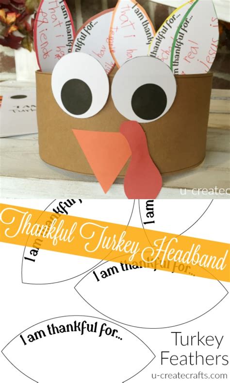 Turkey Headband Craft Printable - Printable Word Searches