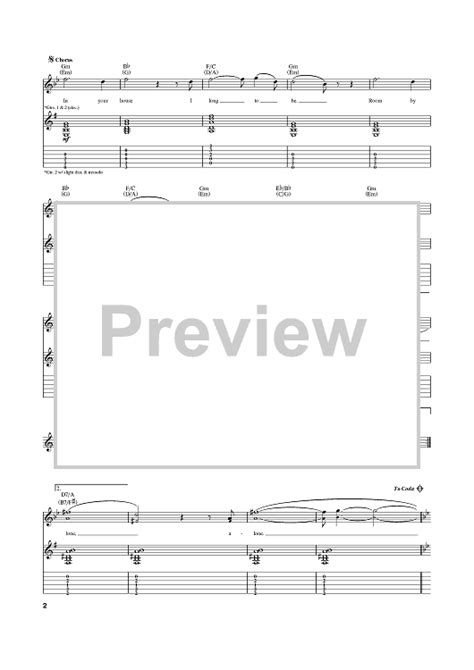 Like A Stone" Sheet Music by Audioslave for Guitar Tab - Sheet Music Now