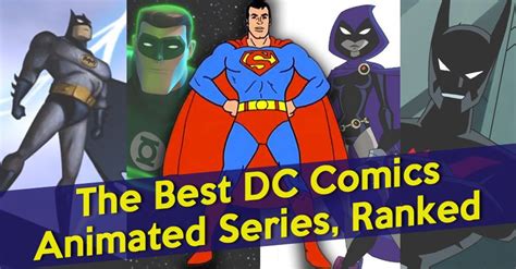 The Best DC Comics Animated Series, Ranked