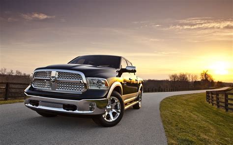 black, pickup, dodge, ram, Dodge Ram 1500, 1080P HD Wallpaper