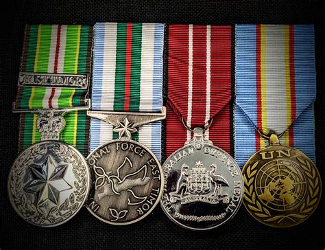 Replica Medals Mounted Set of 4 Large Medals – Medals R Us Australia