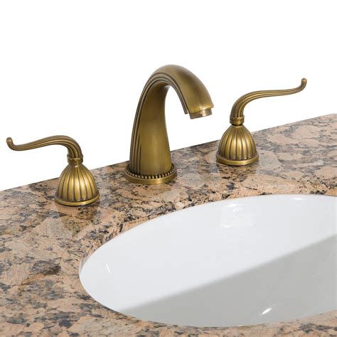 Heritage 1 Widespread Bathroom Faucet - Antique Brass | Free Shipping ...