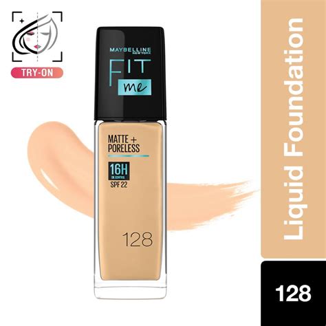 Buy Maybelline New York Fit Me Matte+Poreless Liquid Foundation 16H Oil ...