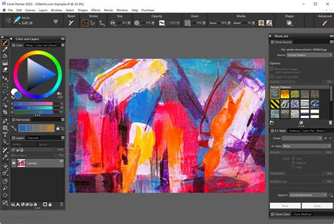 Corel Painter 2023 - Supported File Formats