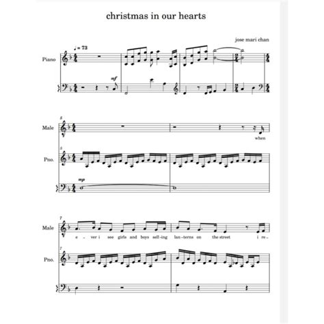 Piano Piece - Christmas in our Hearts | Shopee Philippines