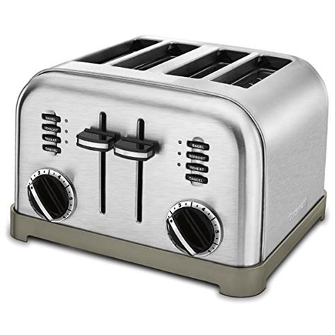 Cuisinart 4 Slice Toaster Oven, Brushed Stainless, CPT-180P1 - Madcity Kitchen