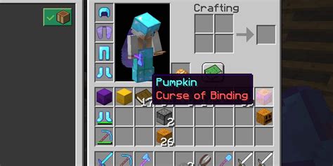 Minecraft: Curse of Binding Enchantment Explained