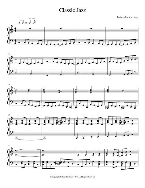 Classic Jazz Sheet music for Piano | Download free in PDF or MIDI ...