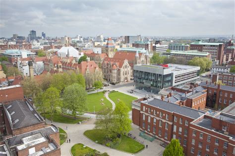 Aerial view from The University of Manchester | Around the World | Pinterest